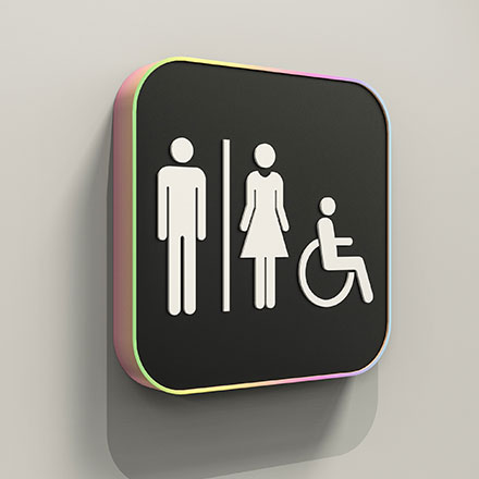 专业制作广告美术馆标识标牌设计