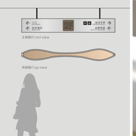 导向美术馆标识系统规划设计